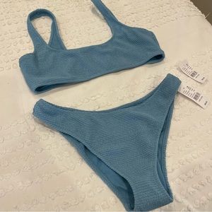 PACSUN Light Blue Bianca Bikini